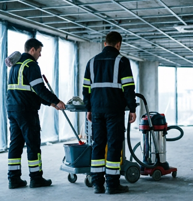 Une entreprise de nettoyage de fin de chantier à vos côtés
